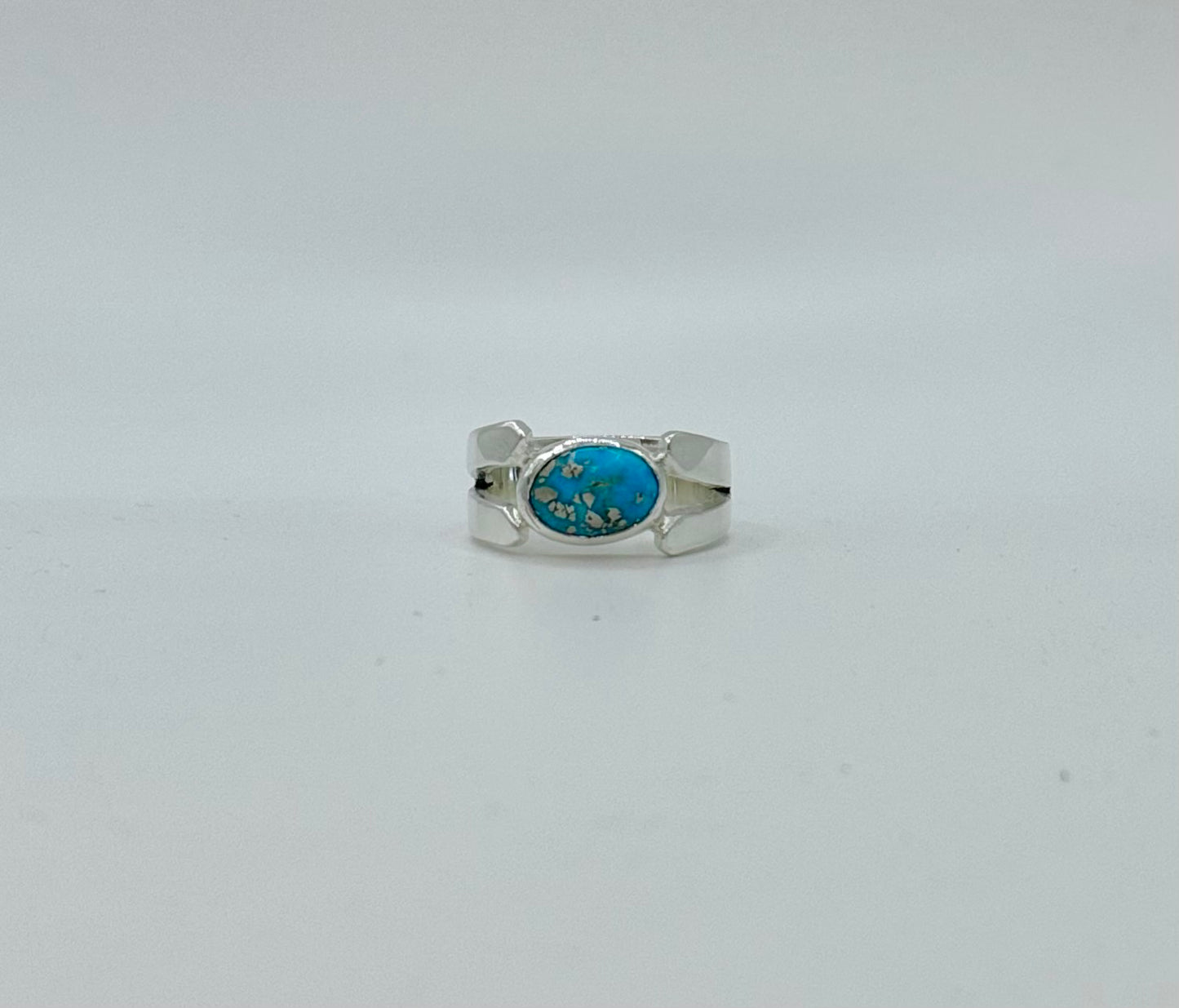 Pyrite x Turquoise Ring