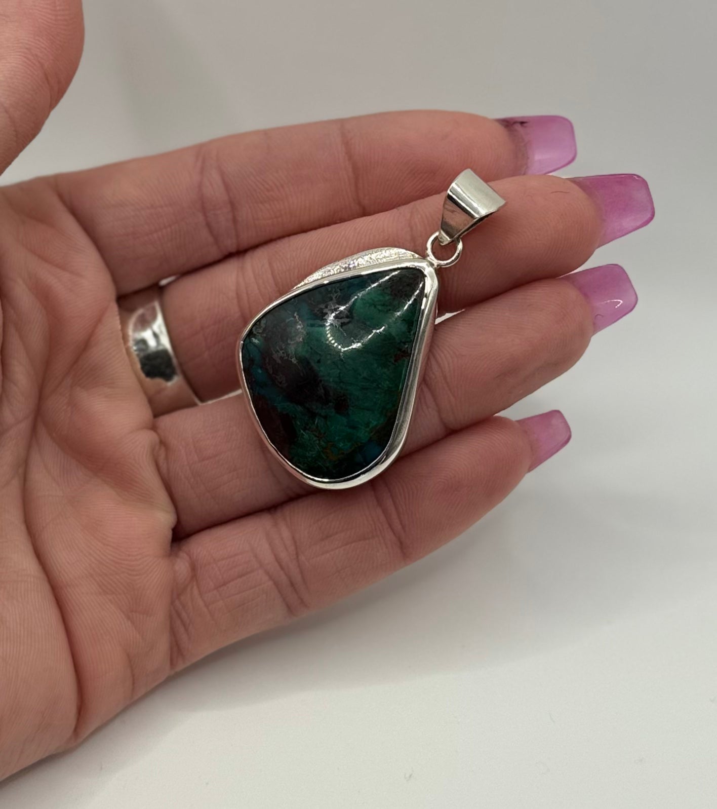 Chrysocolla Pendant