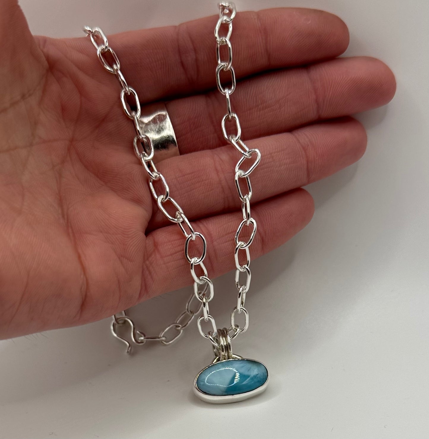 Larimar Pendant