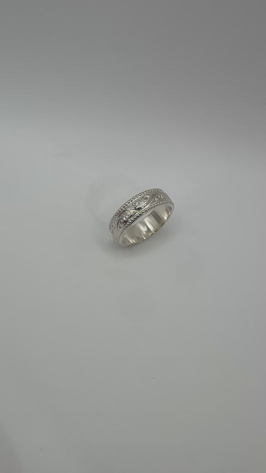 Sterling Filigree Ring