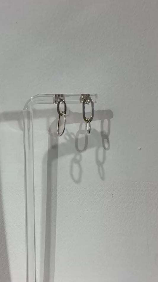 Petite Paperclip Earrings